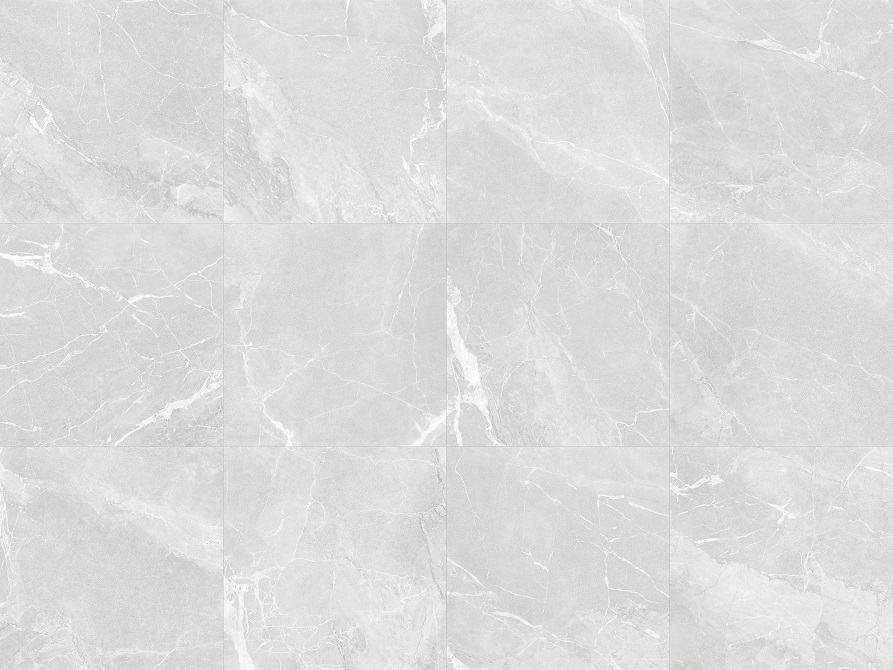 Mix White Polished Porcelain Tile