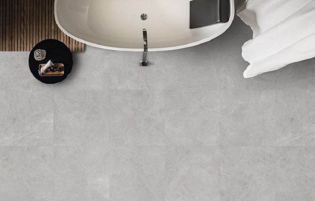 Alba Silver Matte Porcelain Tile photo 2