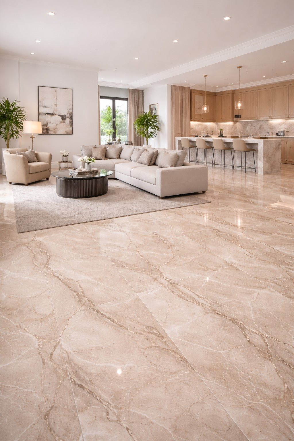 Sandstorm Sugar-Finish Porcelain Tile photo 2