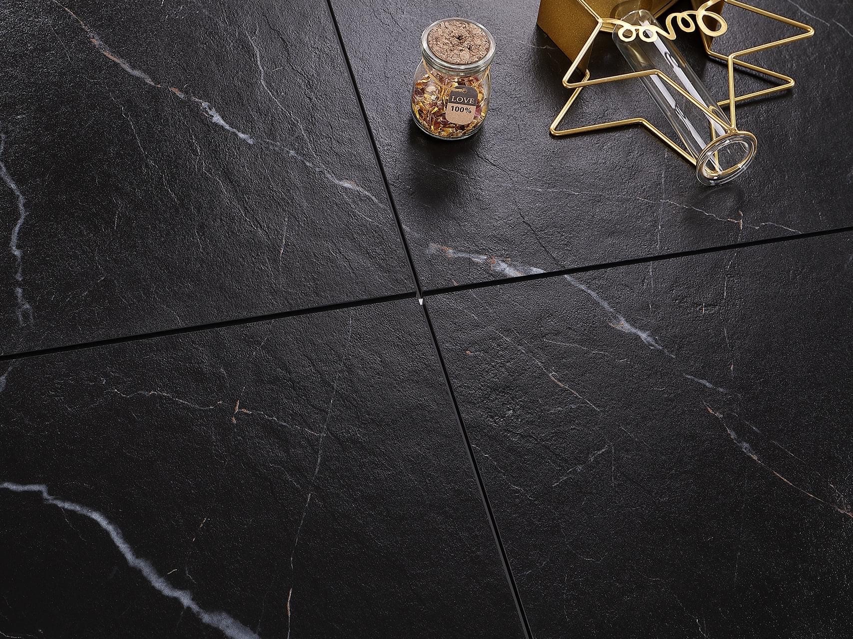 Super Black Marble Slate Tile