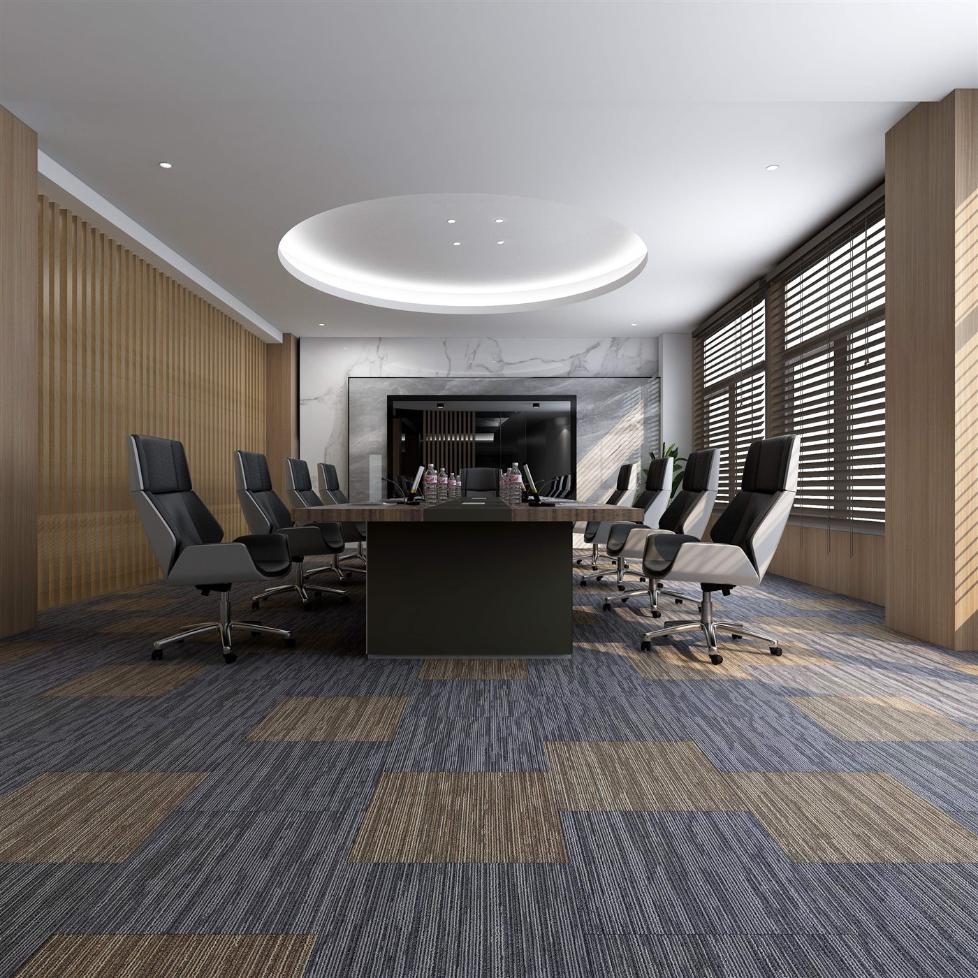 Orion 11 Polypropylene Carpet Tile photo 2