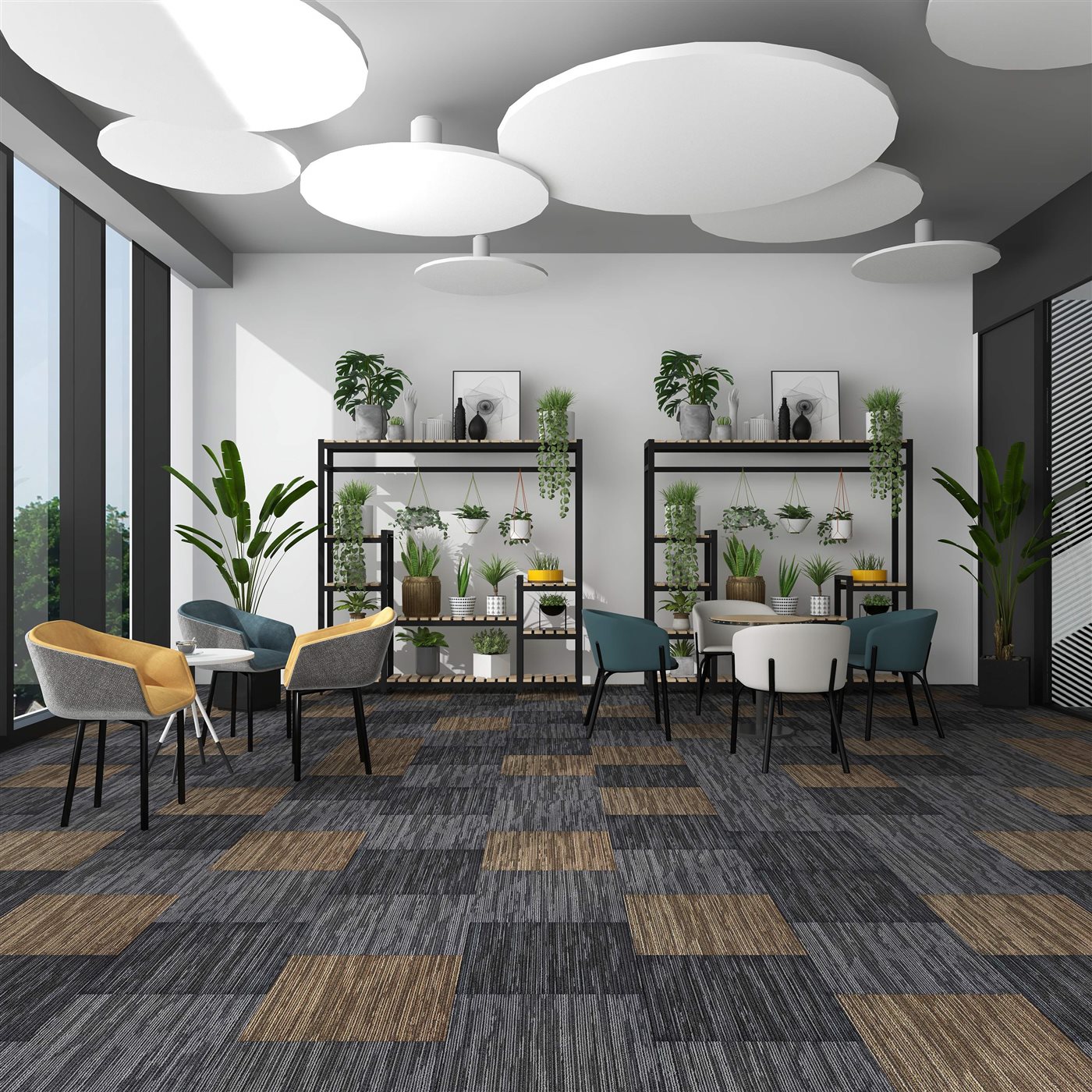 Orion 22 Polypropylene Carpet Tile photo 2