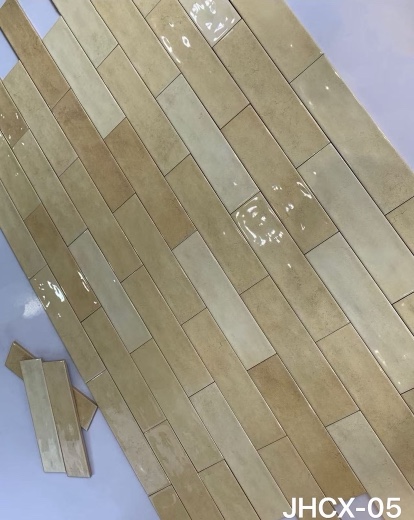 History Yellow Polished Ceramic Tile