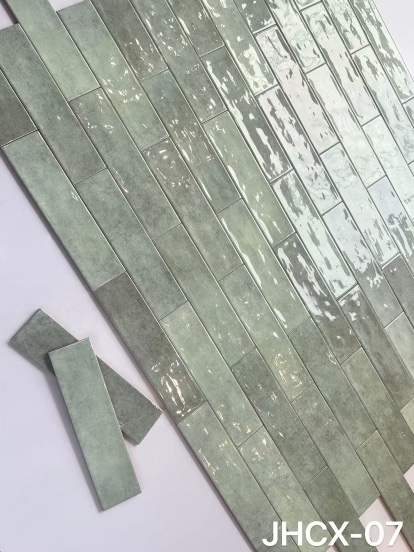 History Powder Blue Polished Ceramic Tile