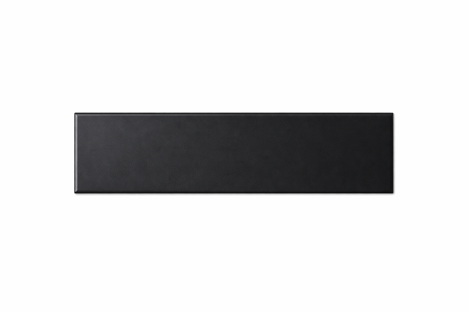 Island Black Matte Glazed Ceramic Tile