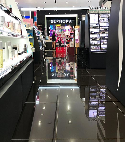 Super Black Polished Through-Body Porcelain Tile photo 4