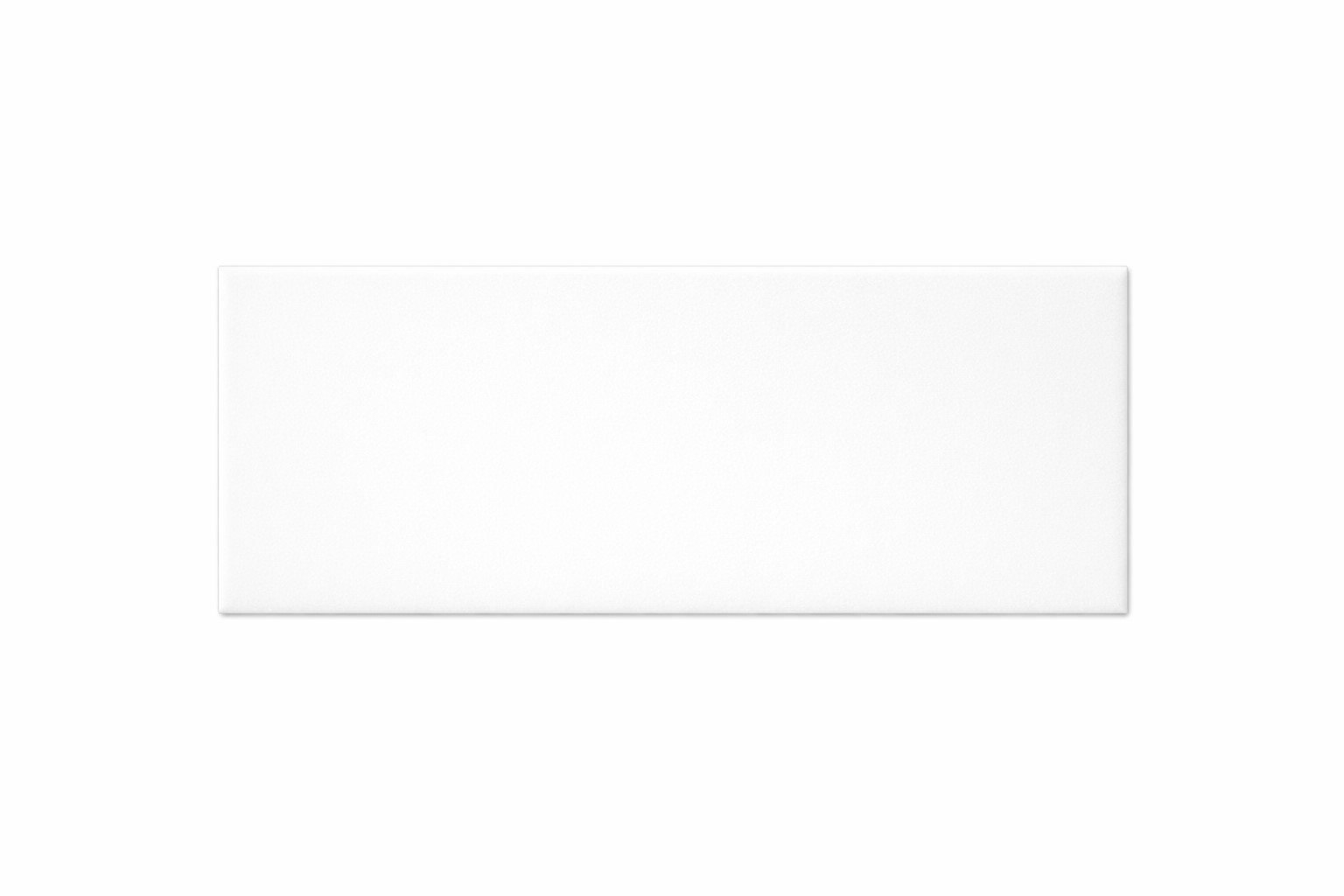 Island White Matte Subway Tile