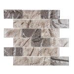 Dulex Brown Glass Mosaic