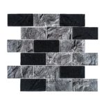 Dulex Black Glass Mosaic