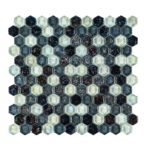 Watson Mini Hexagon Glass Mosaic