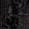 Versace Eterno Patchwork 10"X70" Carbon