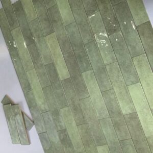 History 3X12 Moss Green Glossy