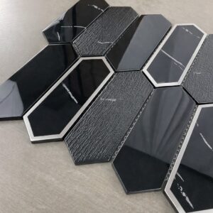 Eternity Black Picket Silver